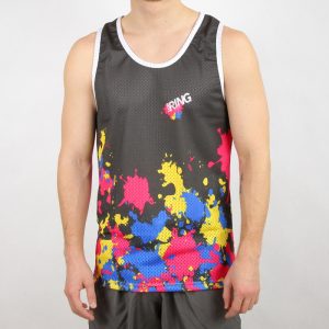 Canotta Unomo Patch Nero