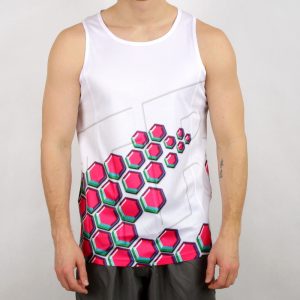 Canotta Unisex Hexa Bianco