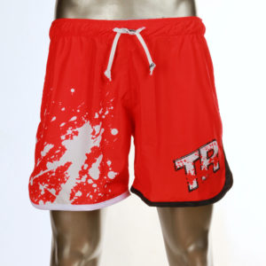 Short Unisex Sketch Rosso