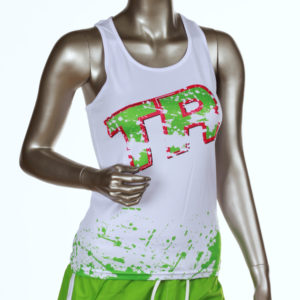 Canotta Donna Sketch Verde